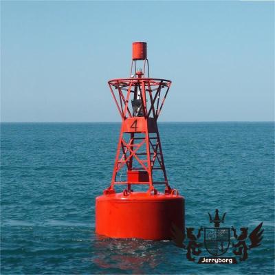 China Marine plastic warning buoy steel floating mooring buoy navigation buoy for sale