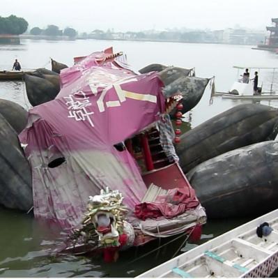 China Voorbij Ruimte de Bergingsluchtkussens van de Beperkings Duurzame Rubberboot Te koop