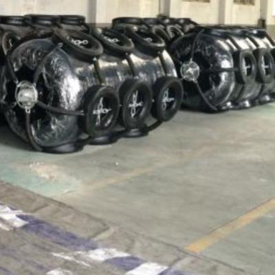 China Rede do pneumático da corrente de EVA Foam Filled Fender With do poliuretano à venda