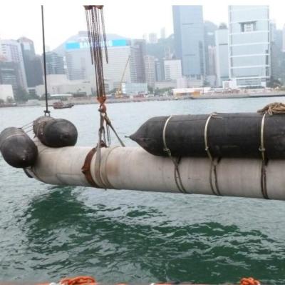 China Kostenbesparing Anti Verouderende Drijvende Rubbermarine lifting airbag Te koop