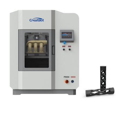 China High Temperature FDM 3d Printing Machine Large Peek 3D Printer Two Colors for sale