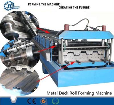 China Construction Metal Steel Floor Decking Roll Forming Machine For Africa Market for sale