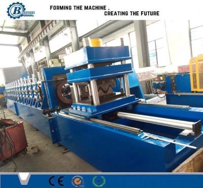 China Three Wave Guardrail Roll Forming Machine PLC With Automatic Continuous Cutting for sale