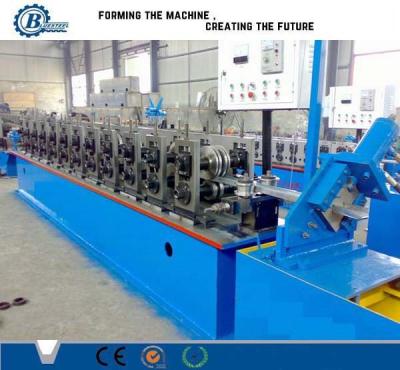 China Garage Steel Roller Forming Machine , High Capacity Door Frame Making Machine for sale