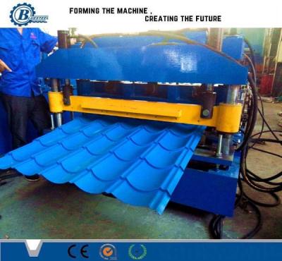 China PLC Control Tile Roll Forming Machine for sale