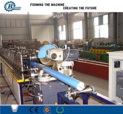 China Customized Cold Rolled Round Downpipe Roll Forming Machine Stainless Steel for sale