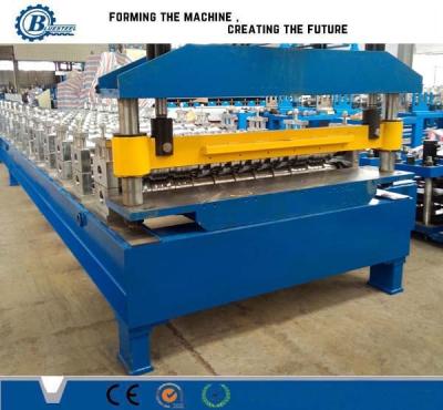 China Shopping Malls Automatic Metal Roof Panel Machine Speed 10 - 15m / Min for sale