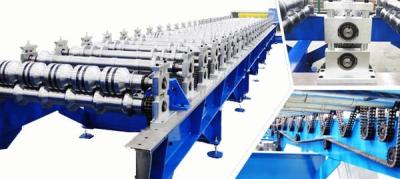 Κίνα ρόλος επιτροπής στεγών χάλυβα PLC 0.3 - 0.8mm που διαμορφώνει τη μηχανή, ρόλος φύλλων υλικού κατασκευής σκεπής προηγούμενος προς πώληση