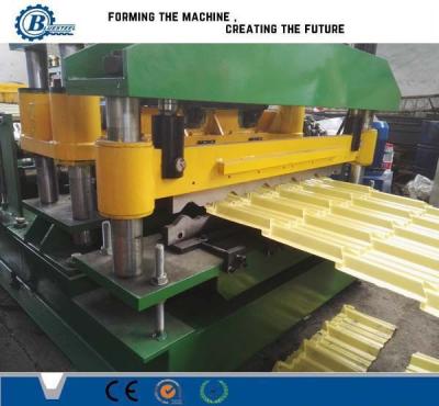 China Hydraulic Cutting Roof Panel Machine Roller Forming Machine 980 Type for sale