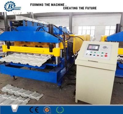 China 2-3M / Min Steel Plate Structure Tile Roll Forming Machine Construction Roof Use for sale