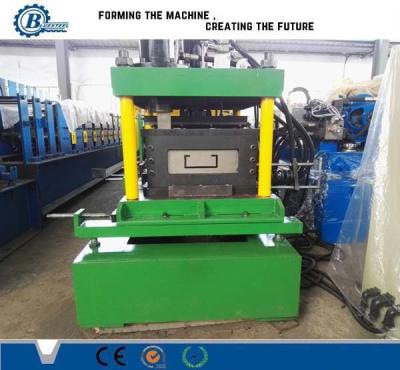 China Green / Blue Cr 12 Purlin Roll Forming Machine ,  Sheet Metal Shaping Machines for sale