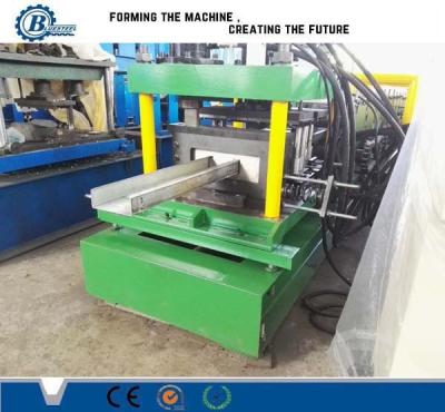 China Galvanized Steel C Shape Channel Purlin Roll Forming Machine Automatic Changable Size for sale