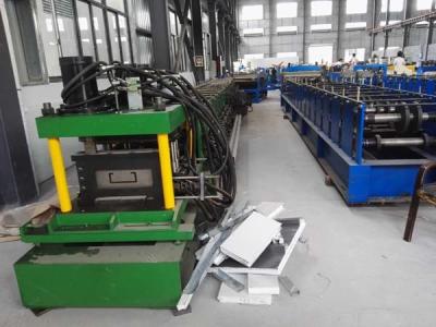 China 1.5-3Mm C Channel Roll Forming Machine / Galvanized Steel Sheet Metal Roll Former Machine for sale
