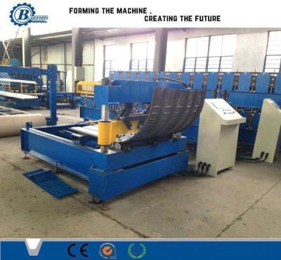 China Automatic Hydraulic Crimping Machine / Corrugated Roofing Sheet Curving Machine for sale