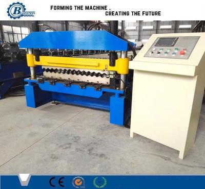 China 988 Corrugated Roofing Sheets Roll Forming Machinery For Steel Structure Roofing for sale