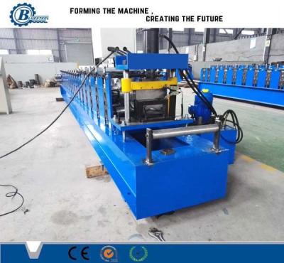 China Keel Steel Profile Stud And Track Roll Forming Machine With Hydraulic Cutting for sale