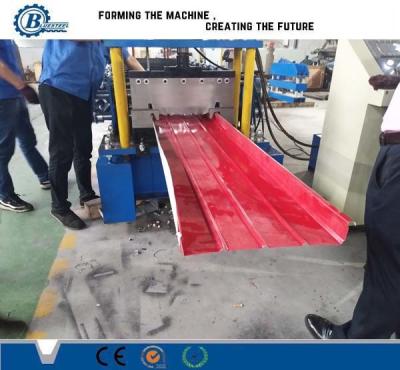 China 18 Stations Bemo Roof Panel Roll Forming Machine For Aluminium Tapered Sheet for sale