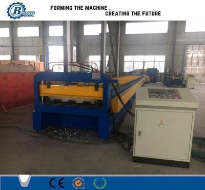 China o uso concreto de 0.8-1.2mm galvanizou a máquina de Formig do rolo da plataforma do piso de aço com gravação à venda