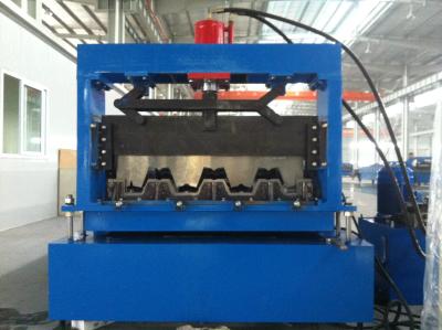 China 90mm Shaft Diameter Floor Deck Roll Forming Machine with Production and PLC Control for sale