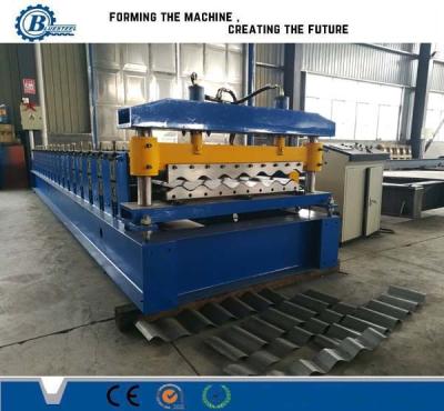 China Buiding Material Big Wave Steel Corrugated Roof Sheet Roll Forming Machine for sale