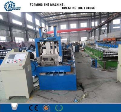 China Steel Profile Sizes Stud And Track Roll Forming Machine With Changeable Cutting Blades for sale