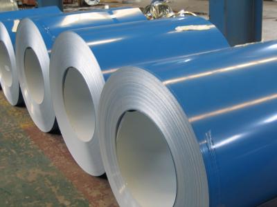 China Blue Colour Coated Galvanized Steel Coil Prepainted Ppgl Ppil Steel Coil for sale