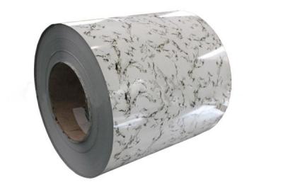 China SPCC Marble Pattern Printing Prepainted Steel Coil Ppgi Wooden Pattern for sale