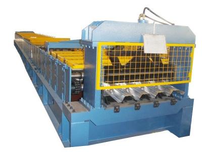 China Rollo industrial de la chapa del Decking del piso de acero que forma las máquinas con CE en venta