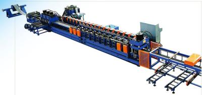 China C Z Purlin Roll Forming Machine With Gearbox Driving Tower Structure for sale