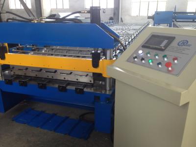 China Custom Cold Roof Panel Roll Forming Machine , Metal Sheet Rolling Machine for sale