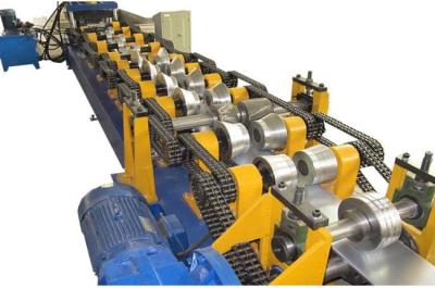 China Anti - Rust Purlin auto punching interchangetable c or z  Roll Forming Machine with Mitsubishi PLC 1.5mm - 3.0mm for sale