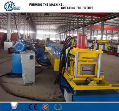China Custom Galvanized Steel Strip Purlin Roll Forming Machine 235 - 345Mpa for sale