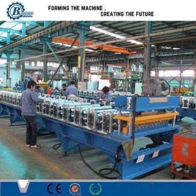 China Power Saving Roof Panel Roll Forming Machine , Sheet Metal Forming Equipment for sale