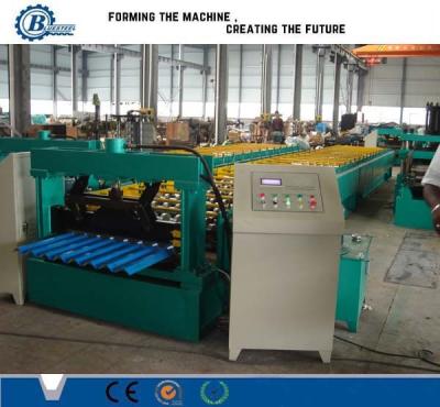 China Fully Automatic Control Corrugated Roll Forming Machine / Roof Forming Machine for sale