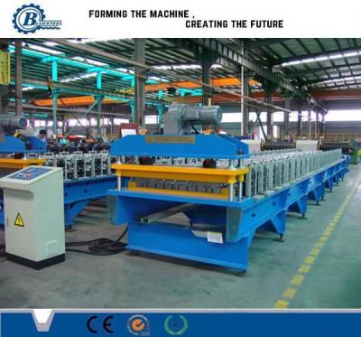 China Tejado coloreado que cubre el rollo de IBR que forma la máquina en venta