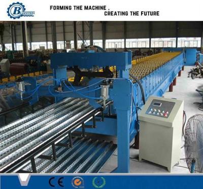 China Metal Steel Floor Deck Roll Forming Machine , Corrugated Roofing Sheet Making Machine for sale