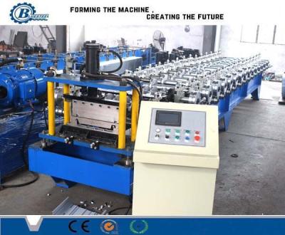 China Colors Steel Standing Seam Roll Forming Machine , Standing Seam Metal Roof Machine for sale