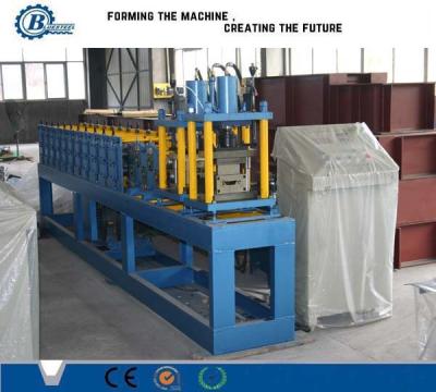China Hydraulic System Rolling Shutter Machine , Door Frame Roll Forming Machine for sale
