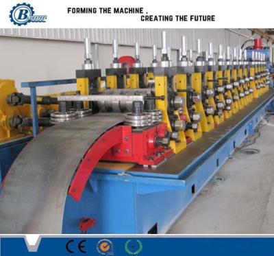 China High Speed Road 2 / 3 Waves Guardrail Roll Forming Machine With Roof Panel for sale