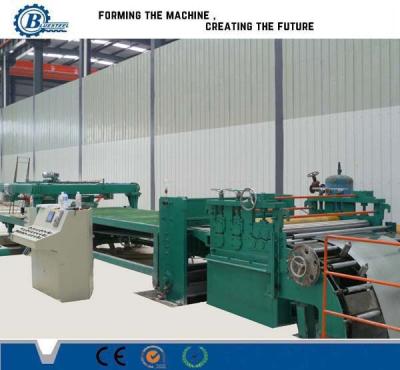 China Adjustable Cut To Length Line 1800mm , Sheet Metal Slitting Machine for sale