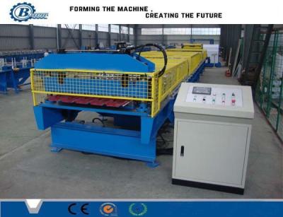 China Automatic PLC Control Metal Roofing Roll Forming Machine For Wall And Roof Sheet for sale