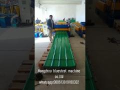 Hydraulic Cutting Roof Panel Roll Forming Machine Automatic