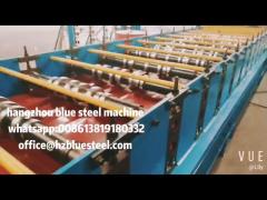 Automatic Metal Roof Panel Machine Speed 10 - 15m/Min