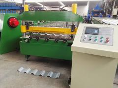 IBR Metal Roofing Roll Forming Machine With Touch Screen