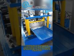 Self Locking Joint Roofing Sheet Roll Forming machine