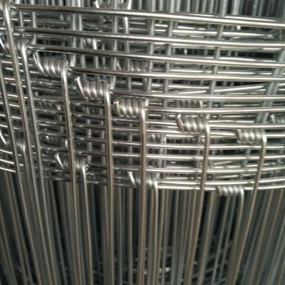 China 2.4m Height Hinge Knot Deer Wire Fence Galvanized Carbon Steel for sale