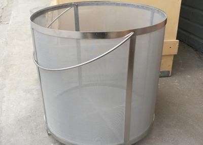 China 300 Micron 304 Stainless Mesh Basket Brewing Mesh Customized for sale