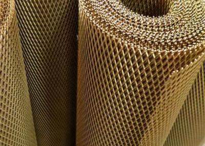 China Plain Decorative Expanded Metal Mesh Sheet T304 4.0mm Thickness 2.5m Width for sale