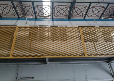 China Customized Expanded Metal Mesh Cladding / Decorative Wire Mesh Panels for sale