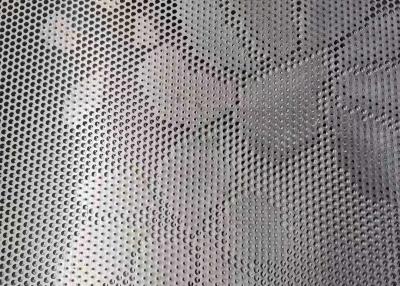 China 1.6mm Perforated Wire Mesh Aluminum Decorative Punched Metal Sheets Customized for sale